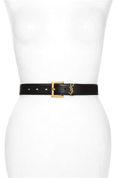 YSL belts for women